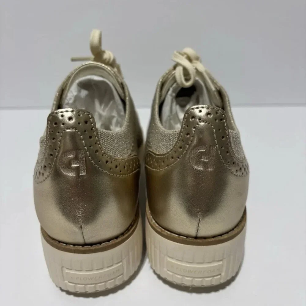 Cole Haan Women’s Grand City Platform Stitchlight Oxford, Size 7 B - Picture 4 of 6